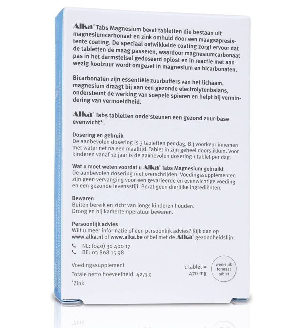 Alka Tabs magnesium - Afbeelding 2